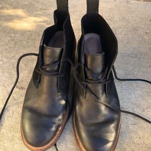 Clark’s suede boots